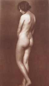 1926 Female Nude Original Sheet Fed Gravure. “Viennese Woman” by Dora Horovitz