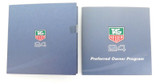 TAG HEUER MENS “24 PREFERRED OWNER PROGRAM” REGISTRATION + CD ROM.