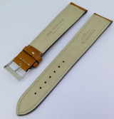 Auth. Longines Lindbergh Hour Angle 21mm Tan Leather Strap and Buckle
