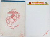 c1950’s USA 3D MARINE DIVISION, FLEET MARINE FORCE PACIFIC LARGISH NOTE PAD.