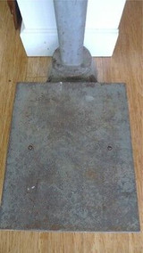 VINTAGE TROJAN 112LB PARCEL SCALES. MODEL NO 1040.