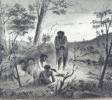 RARE 1859 COLONIAL ART. S T GILL TINTED LITHOGRAPH “RAMBLES in the ANTIPODES” #6