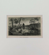 RARE 1859 COLONIAL ART. S T GILL TINTED LITHOGRAPH “RAMBLES in the ANTIPODES” #6