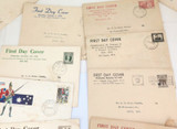 Interesting Job Lot Vintage Australian FDCs Most Large Format, Incl Sigma Series