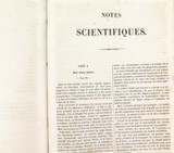 RARE 1800s French Translation / Scientific Notes Part Book on Indigenous Natives