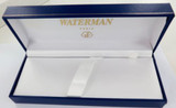 WATERMAN BALL POINT PEN DISPLAY BOX, PROTECTIVE OUTER, BROCHURE & 509 REFILL.