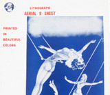 c1940s 1950s USA Globe Poster Corp Promotional Unused Template Circus Poster. #5