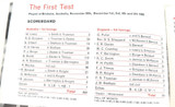 1962-63 ASHES POST TOUR GUIDE AUSTRALIA v ENGLAND. “LIFEBOUY BOOK TEST SERIES”.