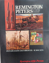 1971 REMINGTON PETERS FIREARMS AND AMMUNITION CATALOGUE.