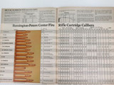 1971 REMINGTON PETERS FIREARMS AND AMMUNITION CATALOGUE.