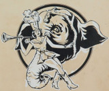 Super Rare c1940s Gran Circo Americano Circus Original Advertising Art Work. #6