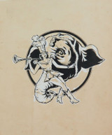 Super Rare c1940s Gran Circo Americano Circus Original Advertising Art Work. #6