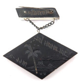 WW2 EXTREMELY WELL MADE “MOTHER, SOLOMON ISLANDS 1944-45” COLOURFUL BROOCH.