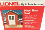 HARD TO GET IN AUSTRALIA !! VINTAGE LIONEL O SCALE 6-2127 DIESEL HORN SHED + BOX