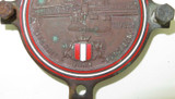 RARE c1939 NETHERLANDS CAR / GRILL BADGE / STERRIT DORDRECHT.