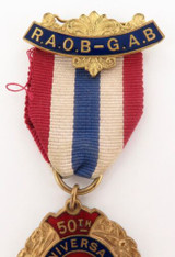 1979 R.A.O.B. G.A.B BUFFALO 1914 - 1964 50TH ANNIVERSARY MEDAL.