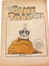 Scarce Rare !!! 1st Issue. The Cane Toad Times. May 1977.