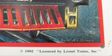 1992 RARE QUALITY LARGISH METAL ENAMEL SIGN. LIONEL ELECTRIC TRAINS.