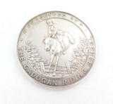 Sterling Silver 1935 Medallion Presented by The Cadogan Riding School 77.7g