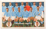 SCARCE 1920s BOYS MAGAZINE LARGE FORMAT SOCCER / FOOTBALL CARD. HUDDERSFIELD.