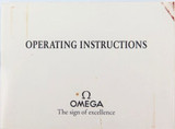 SCARCE 1993 OMEGA CAL. 1424 / 1438 / 1538 OPERATING INSTRUCTIONS BOOKLET