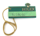 OBSOLETE SCARCE 1977 ROLEX OYSTER OLD STYLE GREEN TAG.