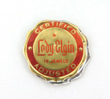 VERY NICE / VINTAGE LADY ELGIN DURA POWER 19J LADIES WATCH DISPLAY BOX.