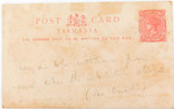RARE 1894 - 1895 Tasmanian International Exhibition Postcard