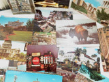 Job Lot 100 c1960s - 1980s Gloss Colour World Postcards. Most Unused.