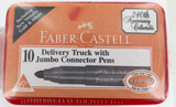 2001 FABER CASTELL ANNIVERSARY COLLECTABLE. LARGISH TIN VAN + PENCILS. UNOPENED!