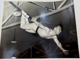 RARE c1940s USA Unknown Circus Performer / Acrobat Large Photograph