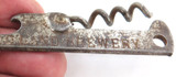 SCARCE / EARLY 1900s / QUEENSLAND BREWERY “QUEEN LAGER” OPENER.