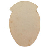 WW2 UNUSUAL / LARGE / CARDBOARD EMBLEM “U.S CONSTABULARY C 519 VIEL ARBEITEN BN"