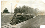 .RARE EARLY 1900’S “ SYDNEY EXPRESS “ RAILROADIANA POSTCARD. SOME LOSSES.
