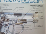 SMITH & WESSON MODEL 6906 9MM PISTOL POSTER. NEW!!! GREAT FOR BAR / MANCAVE.