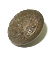 Scarce Pre Federation 1880 -1901 NSW Military Forces Metal Button.