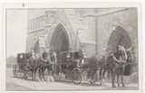 SCARCE c1900 ENGLISH ADVERTISING CARD. “ALFRED BELCHAM, WEDDING CARRIAGES”.