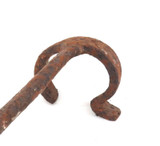 Late 1800s 100% Genuine Cast Iron Branding Iron. The Letter u ?