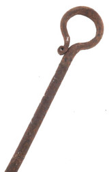 Late 1800s 100% Genuine Cast Iron Branding Iron. The Letter u ?