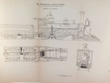 RARE 1883 Railway Lithograph Print. The Westinghouse Automatic Brake. #37