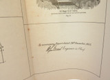 RARE 1883 Railway Lithograph Print. The Harrison Postal Car & Bag Rack. #14