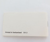 Tissot Digital - Analog Instruction Small Booklet English, German, French, Italy