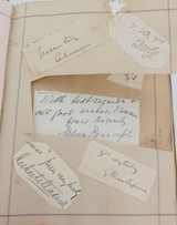 Rare Grouping 1800s / Early 1900s Original Signatures. Politicians, Dignitaries