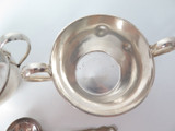 Vintage Fairfax & Roberts Silver Plated Sugar Bowl Creamer & E.P.N.S Spoon 318g