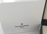 Frederique Constant Mens Watch Display Box + Outer + Booklets.