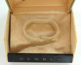 Scarce Vintage Benrus 17J Mens Watch Box + Outer + Unsigned Guarantee.