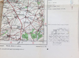 Scarce WW1 1916 British War Office Ordnance Survey Very Large Map.