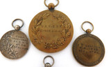 Rare Collection 1920s Dutch Billiards Medallions / Medals.