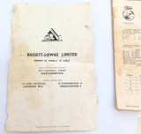 Rare c1940s Bassett-Lowke Model Railways Catalogue.
