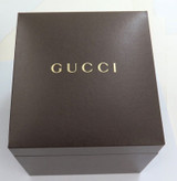 Very Nice Gucci YYA 82033 Mens Watch Display Box + Outer + Booklet.